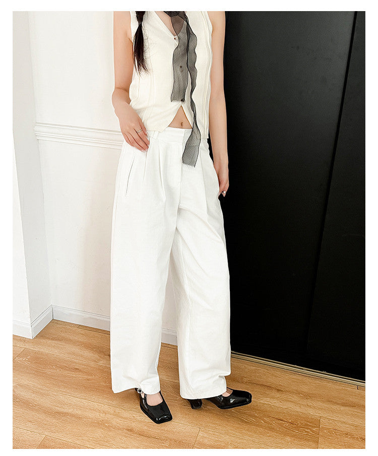Karin Luna In Stock In Stock  Unique European and American Style Square-Toed Chunky Heel Closed-Toe Sandals