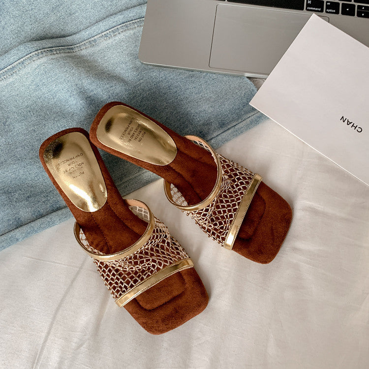 Karin Luna In Stock In Stock    Summer's New Favorite~Breathable Mesh Slippers
