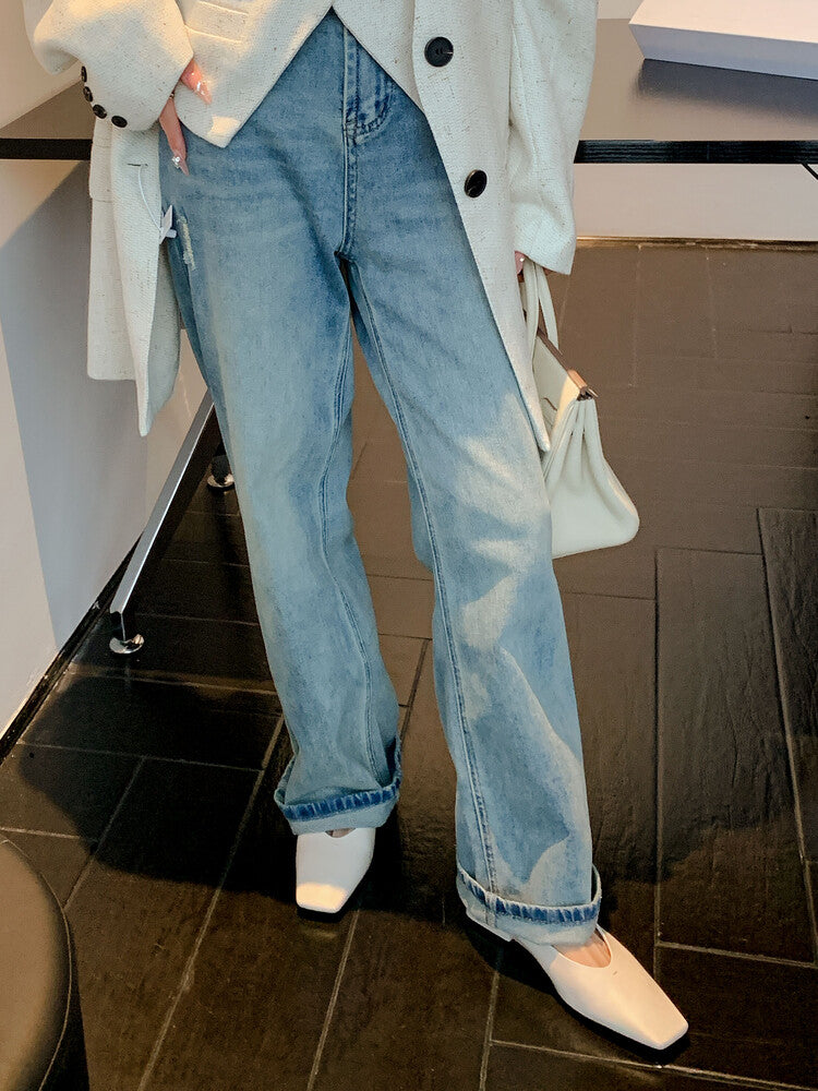 Karin Luna has prepared stock  Full leather inside and out  Top Layer Horse Oil Cowhide Shallow Mouth Nursing Mary Jane Shoes