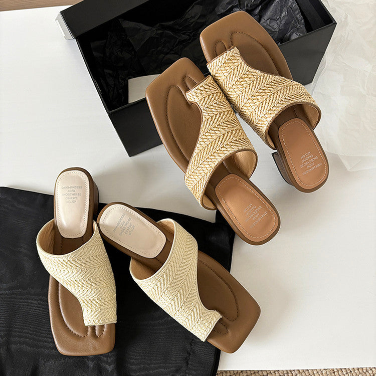 Karin Luna Bestseller Popular New Image  Comes with data plan included Resort Style Toe Clip Sandals