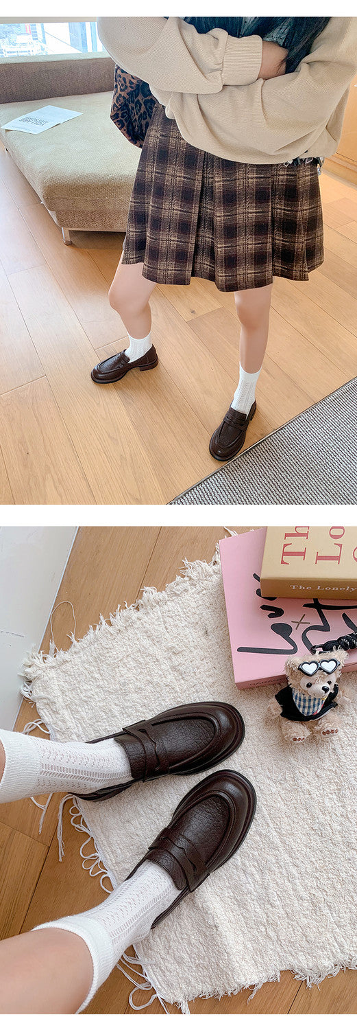 Karin Luna Classic Style British Style Loafers