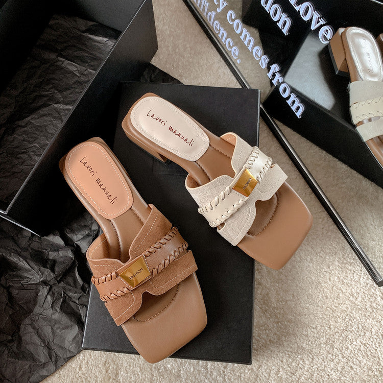 Karin Luna Hot Item Hot Item Comes with data plan included Flat woven style slippers