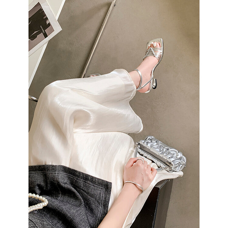 Karin Luna Hot-Selling Item Across the Internet The full image has been released  Main Push Main Push  Hand-woven Vacation Style Sandals with Built-in Flow