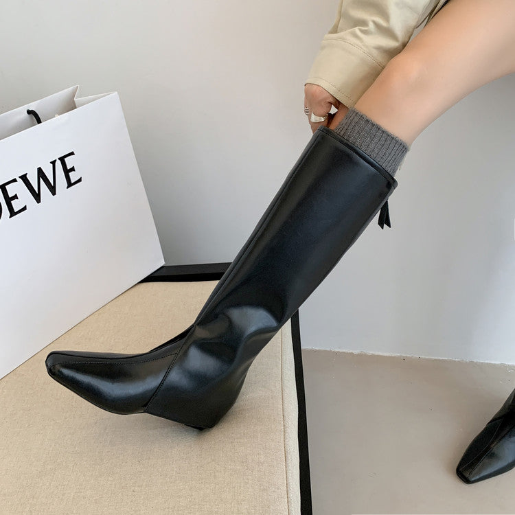 Karin Luna In Stock In-stock Thigh Circumference Inner Height Increase Long Boots