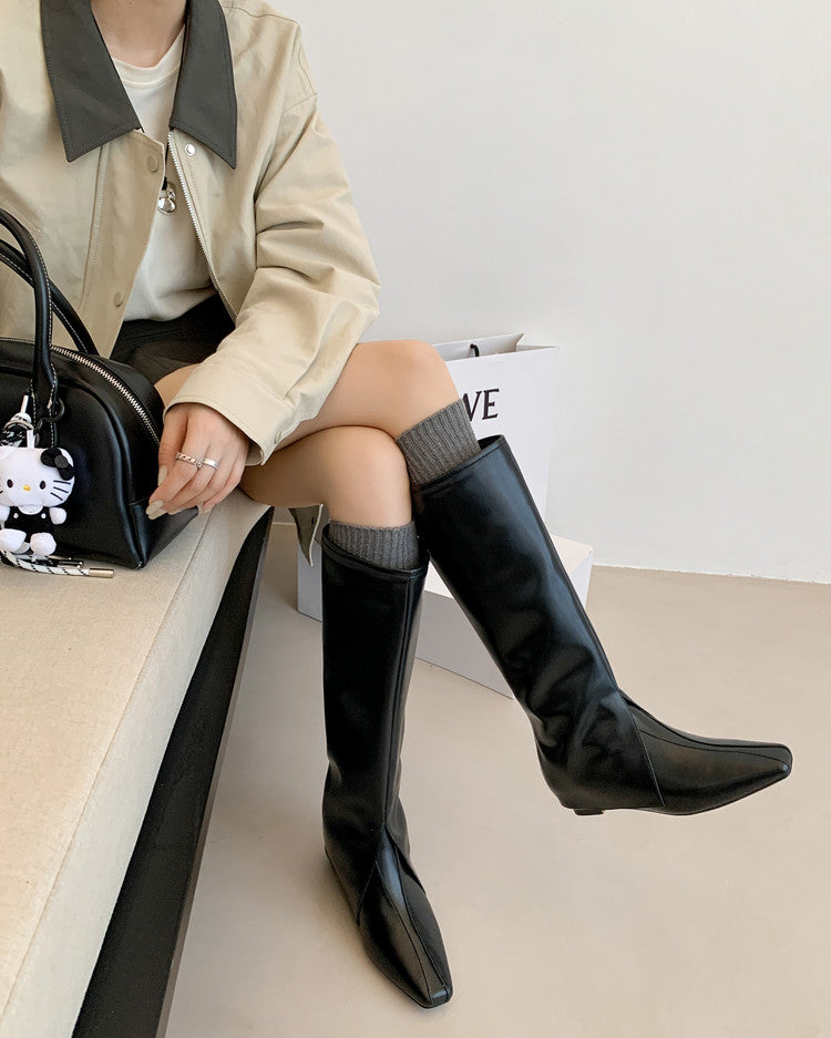 Karin Luna In Stock In-stock Thigh Circumference Inner Height Increase Long Boots