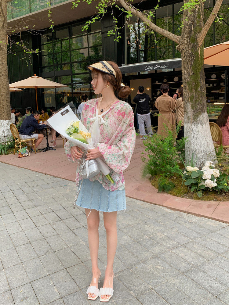 Karin Luna In Stock Spot Goods The feeling of summer Breathable Organza Elegant Slippers