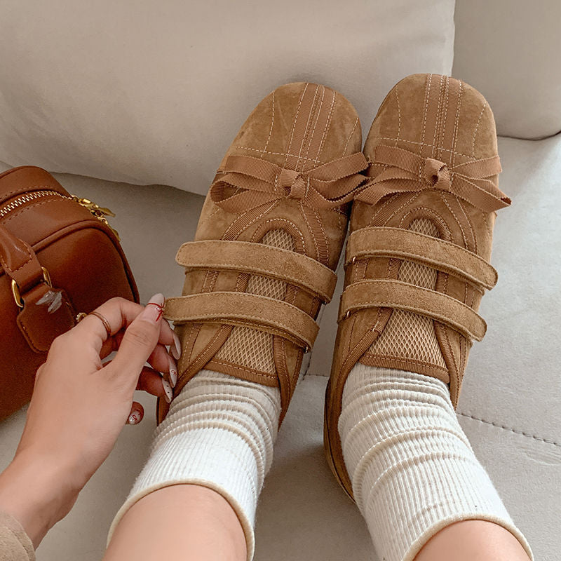 Karin Luna Casual Shoes Series~  In stock Hot-Selling Magic Tape Height-Increasing Deep Mouth Single Shoes