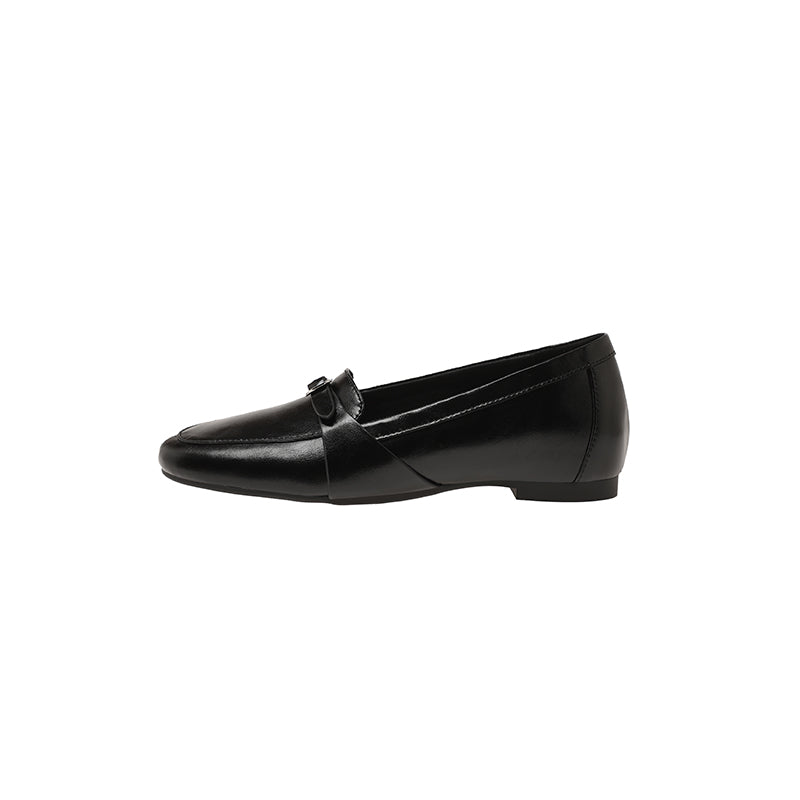 Karin Luna In Stock Spot Goods Basic Versatile British Style Single Shoes