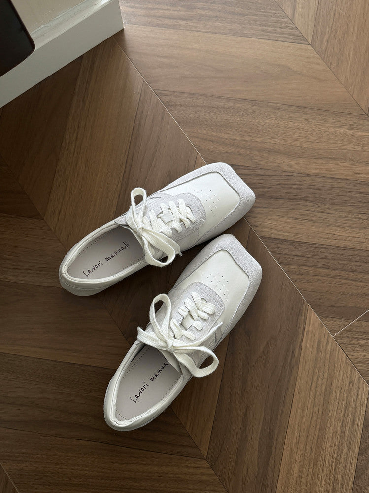 Karin Luna Casual Shoes Series~  In stock Lace-up Thick-soled Deep Mouth Single Shoes