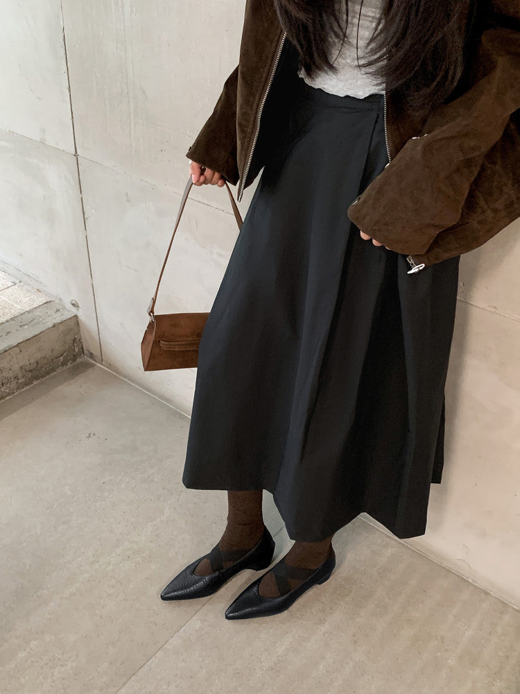 Karin Luna In Stock  Spot Goods  a Large Number of Spot Goods Pointed Toe Cross Strap Hidden Wedge Shoes