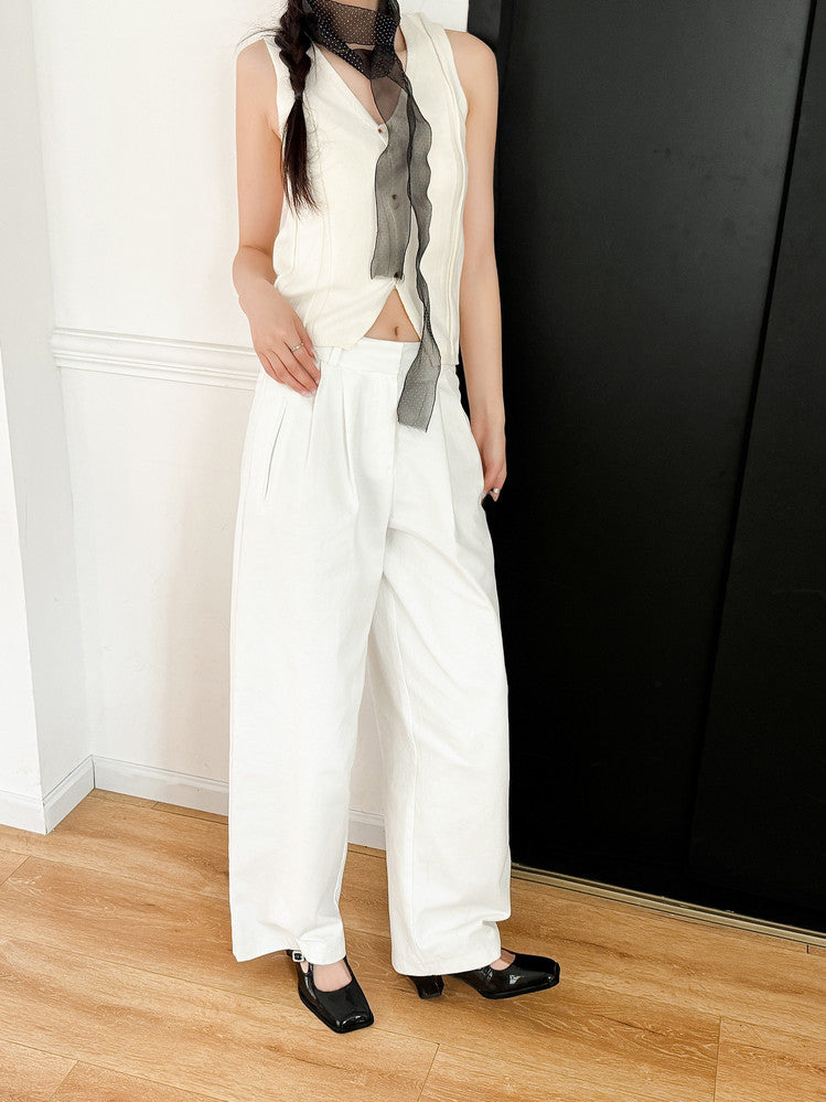Karin Luna In Stock In Stock  Unique European and American Style Square-Toed Chunky Heel Closed-Toe Sandals
