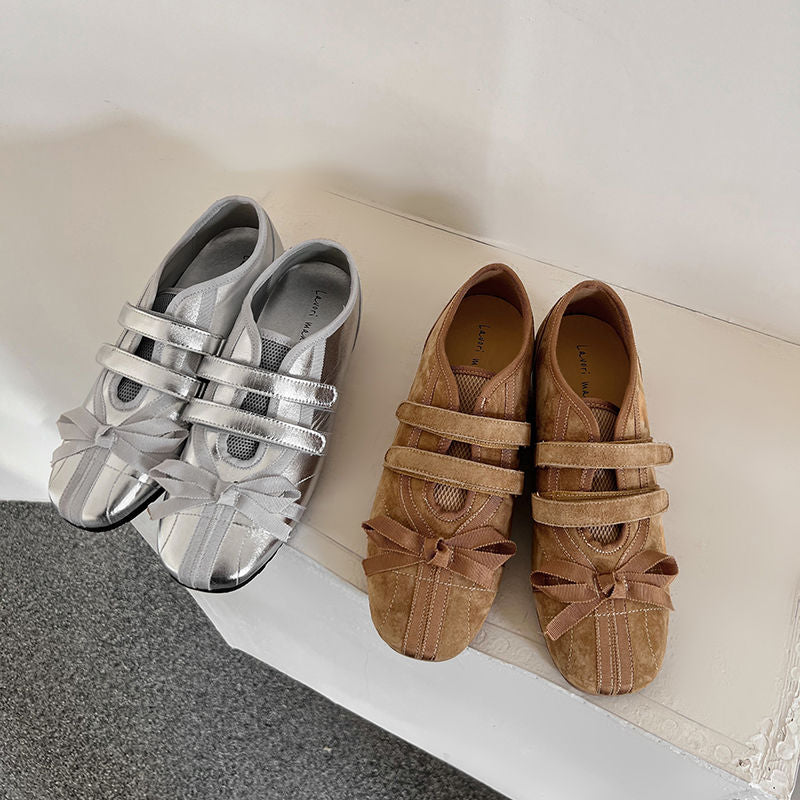 Karin Luna Casual Shoes Series~  In stock Hot-Selling Magic Tape Height-Increasing Deep Mouth Single Shoes