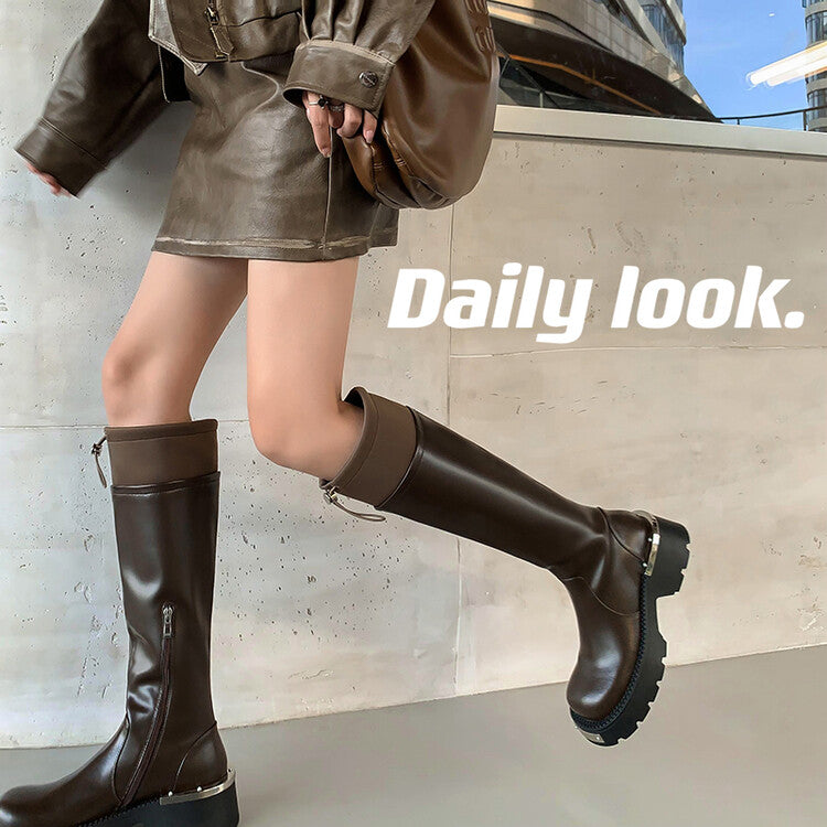Karin Luna High Volume Bestseller  Comes with data plan included Front Metal Patch Drawstring design Full Cowhide Long Boots