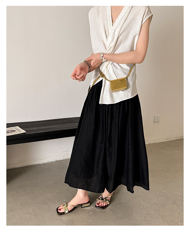 Karin Luna In Stock Spot Goods  One-Strap Sequin Floral Square-Toe Flat Slippers