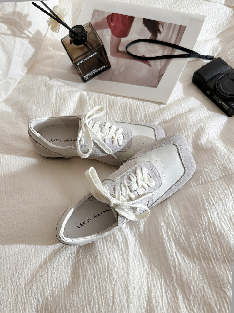 Karin Luna Casual Shoes Series~  In stock Lace-up Thick-soled Deep Mouth Single Shoes