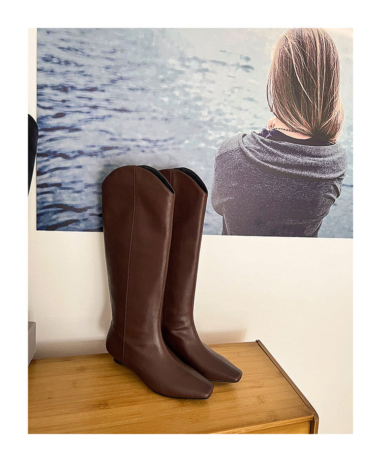 Karin Luna In Stock Spot Goods  Pointed Toe v Slimming Western Boots