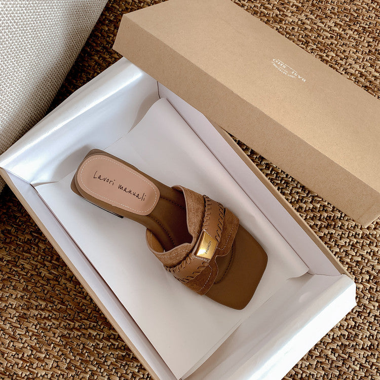 Karin Luna Hot Item Hot Item Comes with data plan included Flat woven style slippers