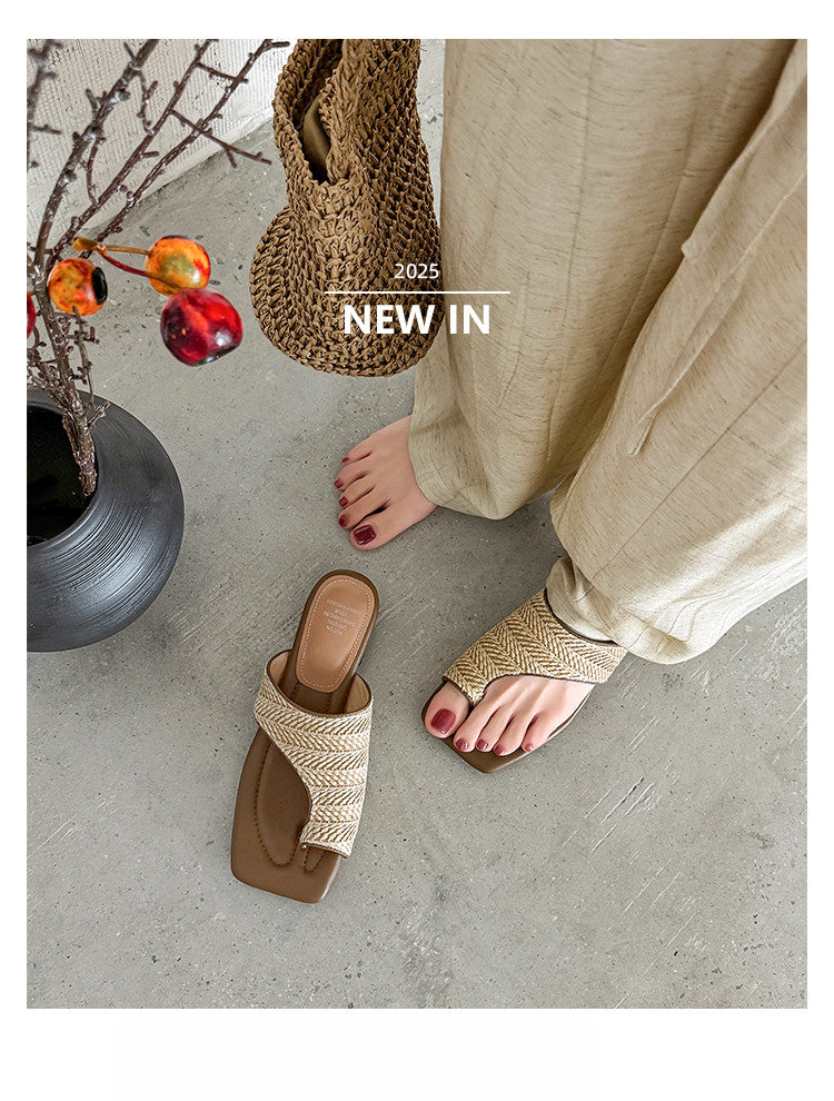 Karin Luna Bestseller Popular New Image  Comes with data plan included Resort Style Toe Clip Sandals
