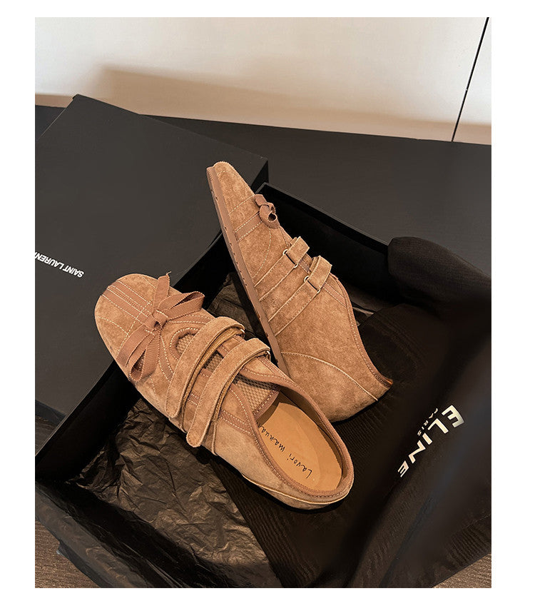 Karin Luna Casual Shoes Series~  In stock Hot-Selling Magic Tape Height-Increasing Deep Mouth Single Shoes