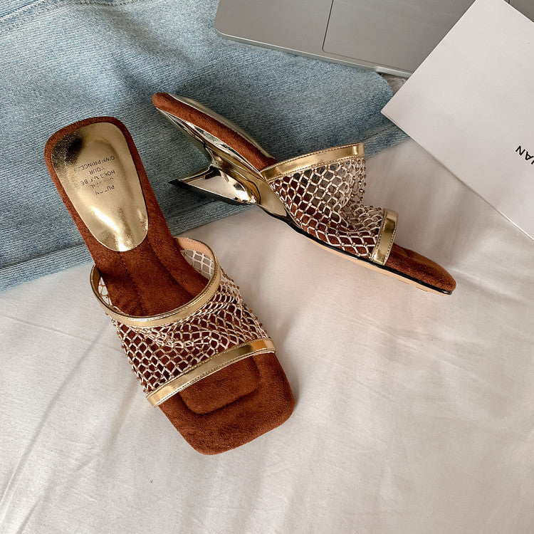 Karin Luna In Stock In Stock    Summer's New Favorite~Breathable Mesh Slippers