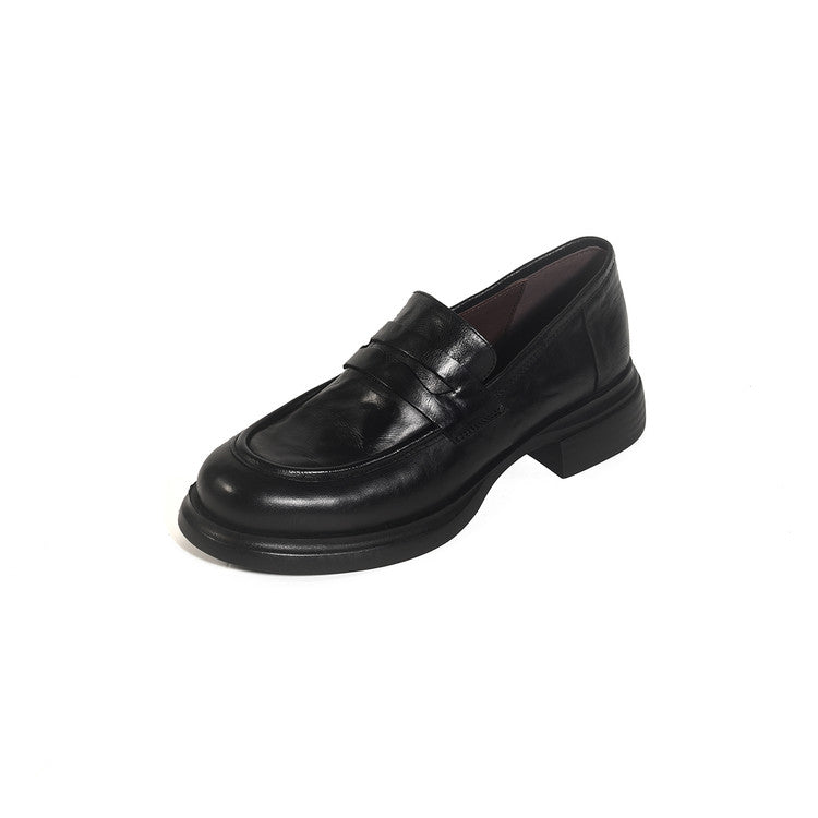 Karin Luna Classic Style British Style Loafers