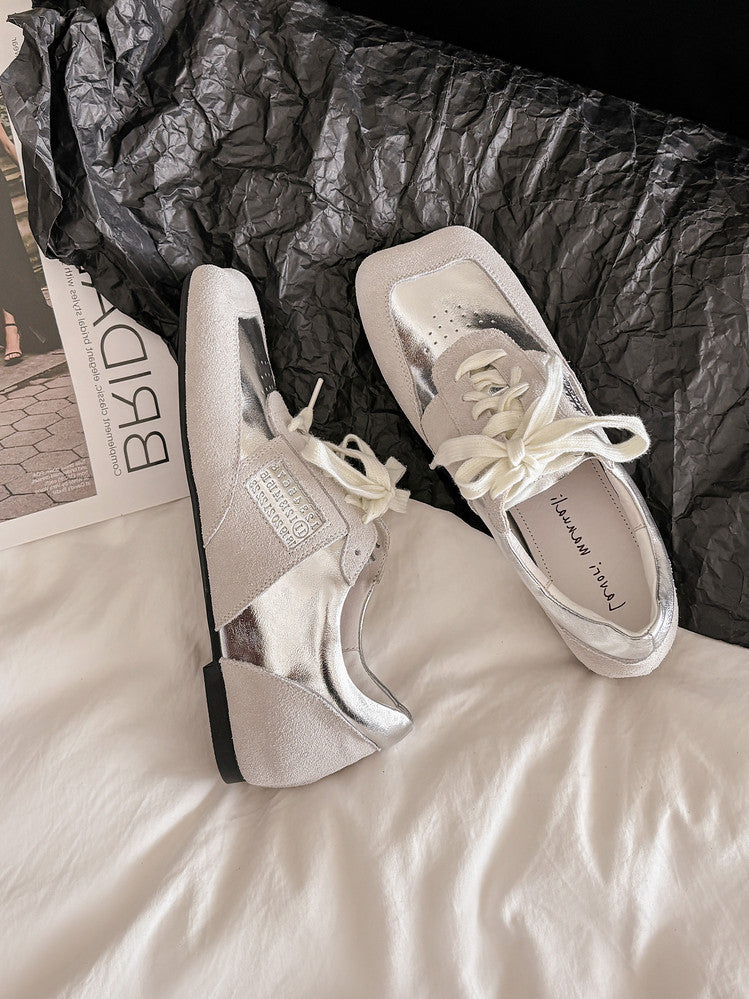 Karin Luna Casual Shoes Series~  In stock Lace-up Thick-soled Deep Mouth Single Shoes