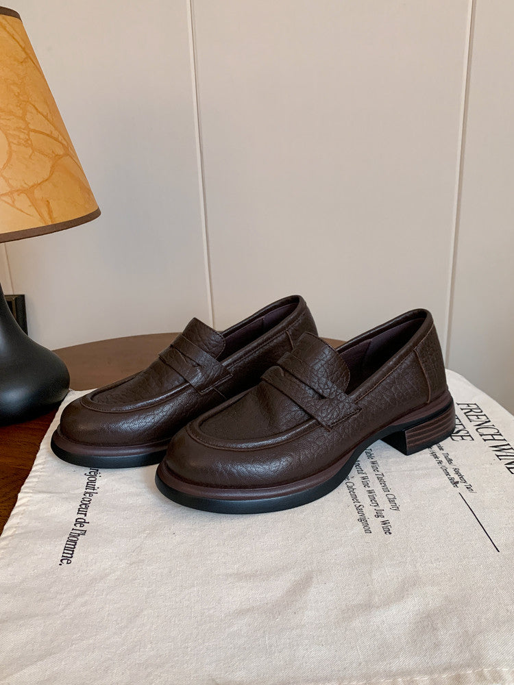 Karin Luna Classic Style British Style Loafers