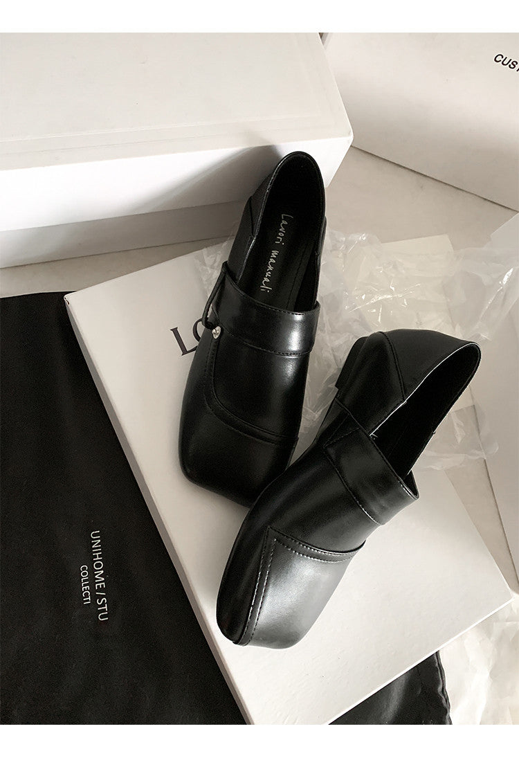 Karin Luna Casual Shoes Series~  In Stock Hot-Selling Versatile Lace-Up Thick-Soled Deep Mouth Single Shoes
