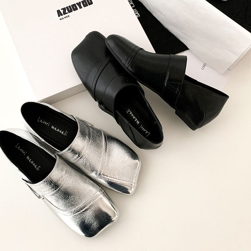 Karin Luna Casual Shoes Series~  In Stock Hot-Selling Versatile Lace-Up Thick-Soled Deep Mouth Single Shoes
