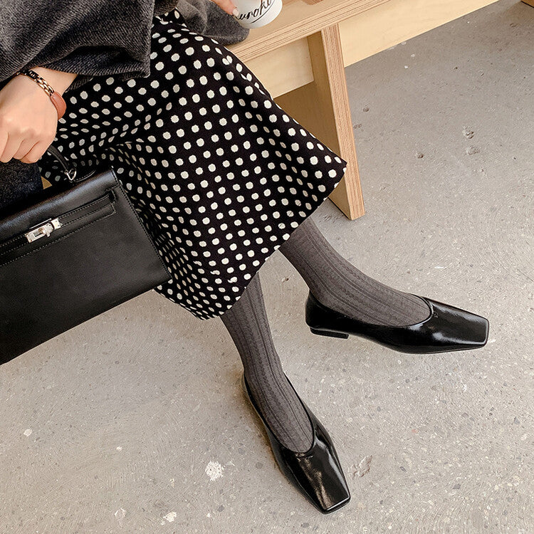 Karin Luna has prepared stock  Full leather inside and out  Top Layer Horse Oil Cowhide Shallow Mouth Nursing Mary Jane Shoes