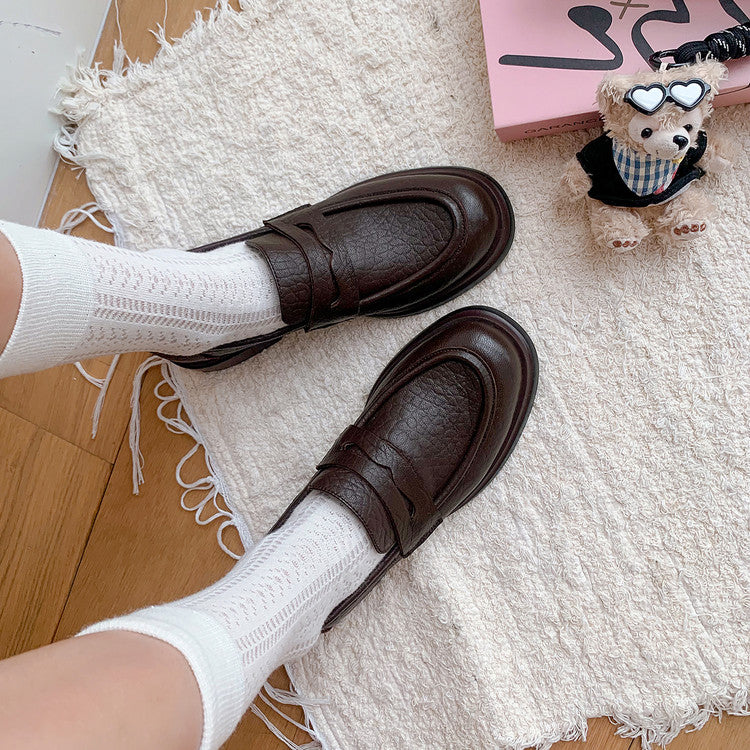 Karin Luna Classic Style British Style Loafers