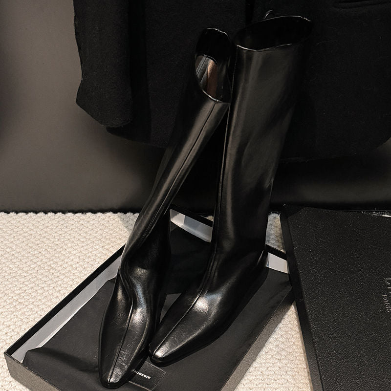 Karin Luna Retro Style  Flat Long Boots