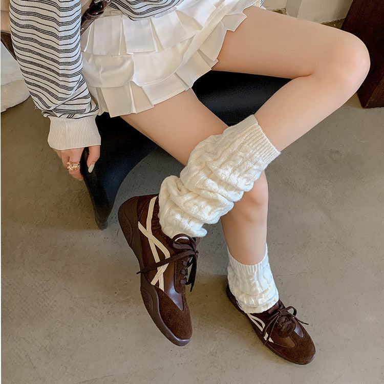 Karin Luna Casual Shoes Series~  In Stock Hot-Selling Versatile Lace-Up Deep Mouth Flats