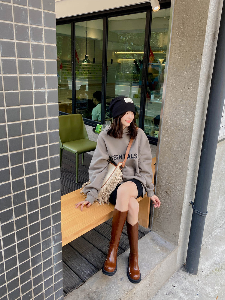 Karin Luna In Stock Versatile Round-Toe Riding Boots