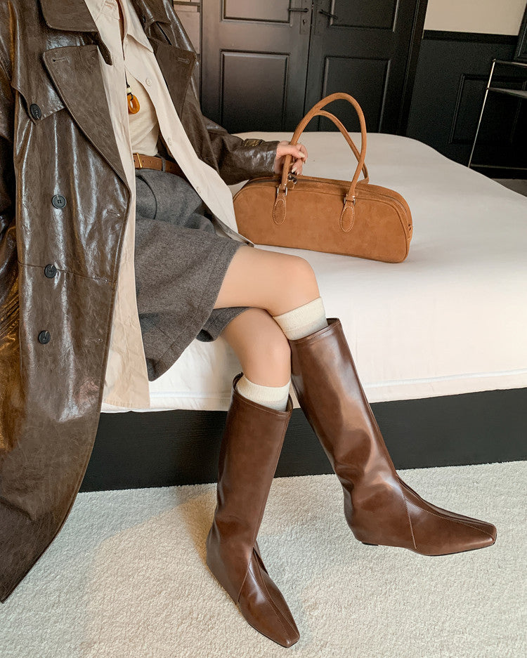Karin Luna In Stock In-stock Thigh Circumference Inner Height Increase Long Boots