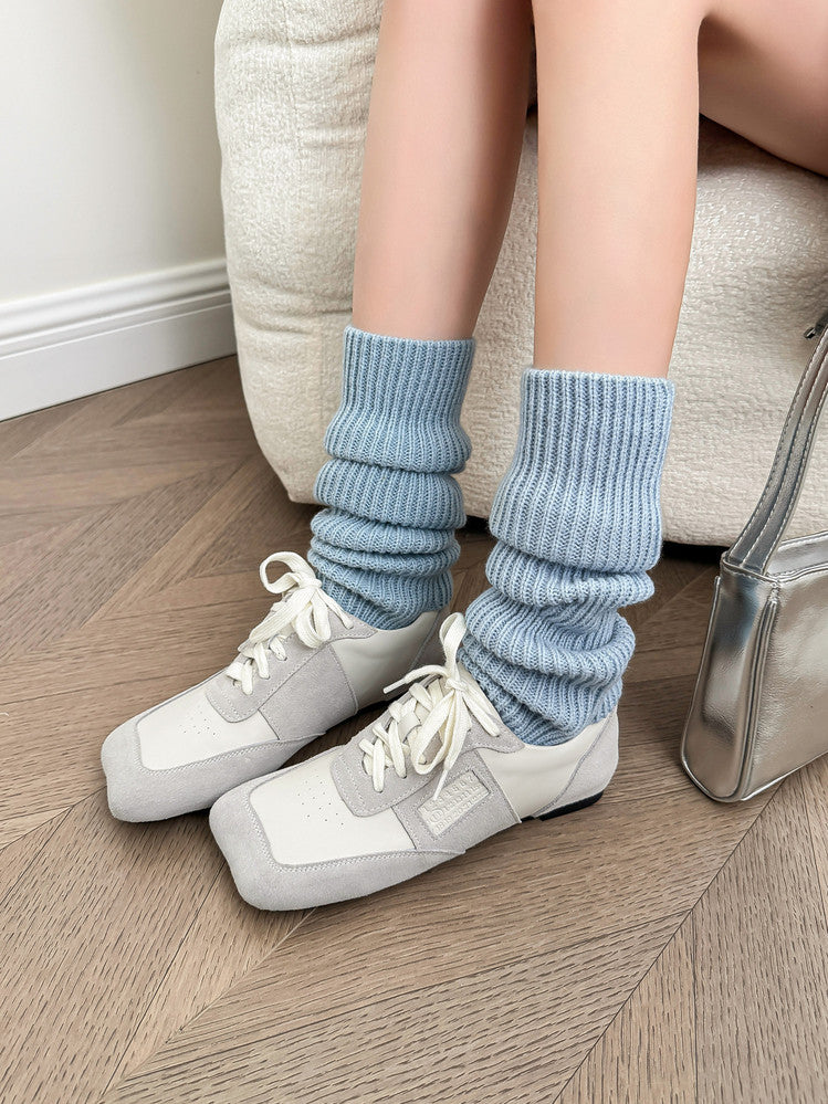 Karin Luna Casual Shoes Series~  In stock Lace-up Thick-soled Deep Mouth Single Shoes