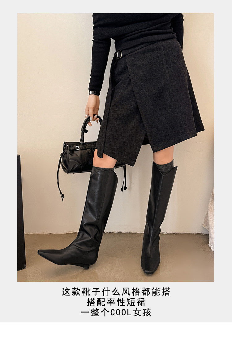 Karin Luna In Stock Spot Goods  Pointed Toe v Slimming Western Boots