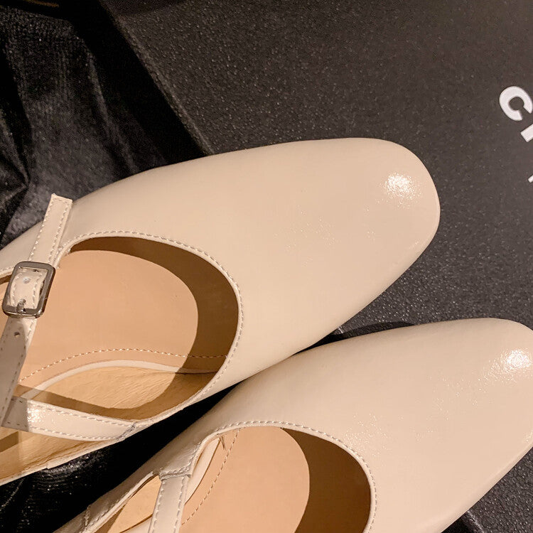 Karin Luna Bestseller Available for sale all seasons Mary Jane with built-in data Full Leather Single Shoes Go ahead with confidence
