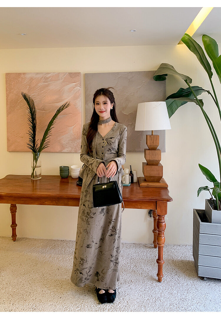 Karin Luna Chinese Pop is the Top Flow~ Orchid Pavilion Preface  New Chinese Style National Aesthetics Retro Cross Strap Mary Jane Shoes