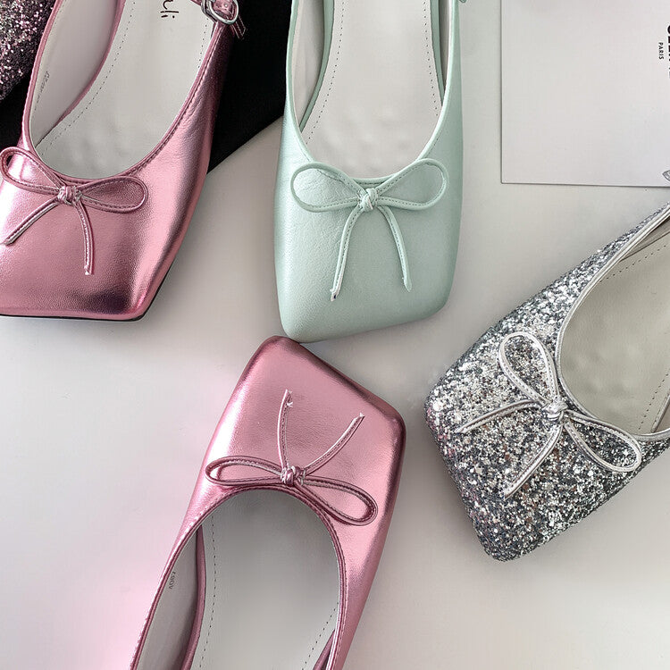 Karin Luna Hot-Selling Derivative Edition~Comes with data plan included Must-have Butterfly Knot Closed-Toe Height-Increasing Slippers