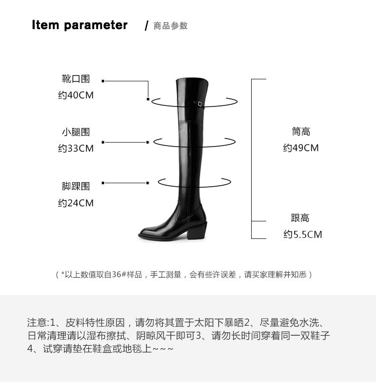 Karin Luna exploded  Three versions exploded Single Fleece Lining Fur Collar Version  Thick Fur Collar Foldable Hot-Selling Full Cowhide Pointed Toe Chunky Heel Classic Style