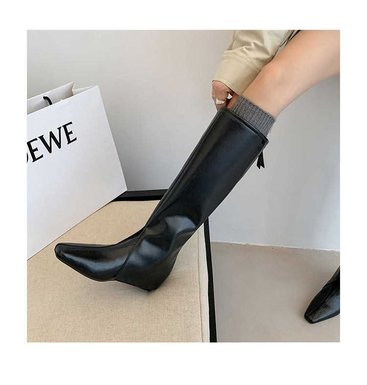 Karin Luna In Stock In-stock Thigh Circumference Inner Height Increase Long Boots