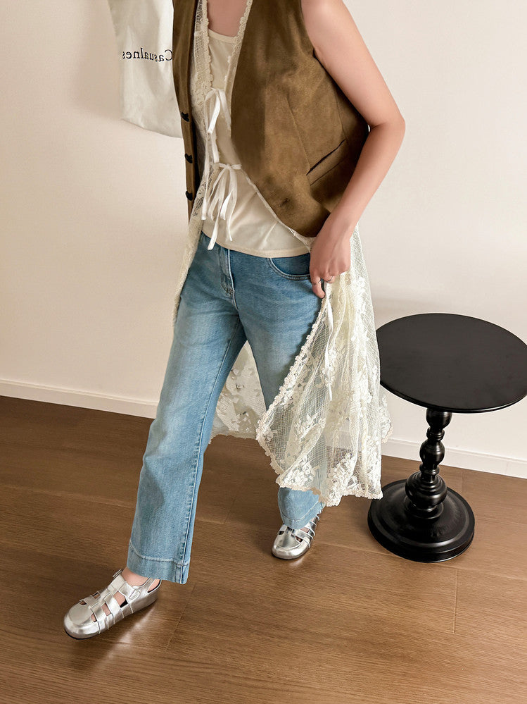 Karin Luna Full Layer Inside and Out~Basic Versatile Perforated Round Toe Birkenstock Shoes