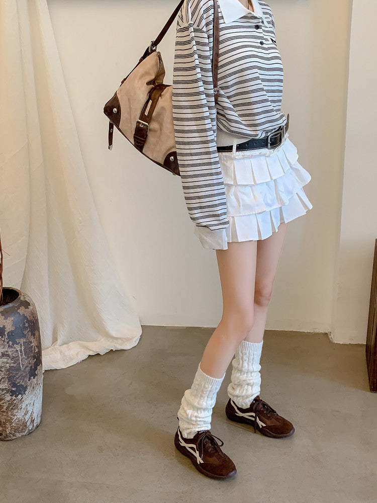 Karin Luna Casual Shoes Series~  In Stock Hot-Selling Versatile Lace-Up Deep Mouth Flats