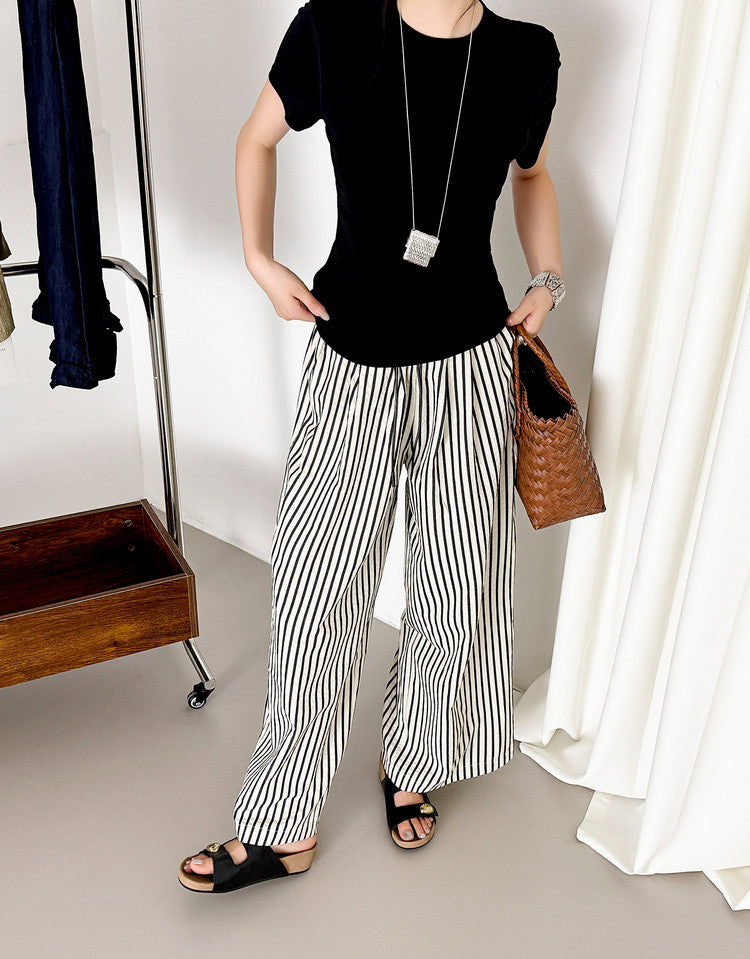 Karin Luna   Casual Style   Thick Sole Belt Buckle Slide Sandals