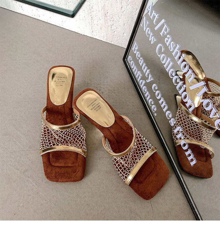 Karin Luna In Stock In Stock    Summer's New Favorite~Breathable Mesh Slippers