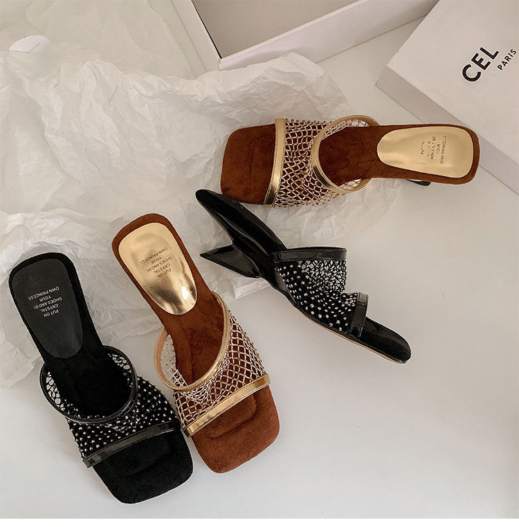 Karin Luna In Stock In Stock    Summer's New Favorite~Breathable Mesh Slippers