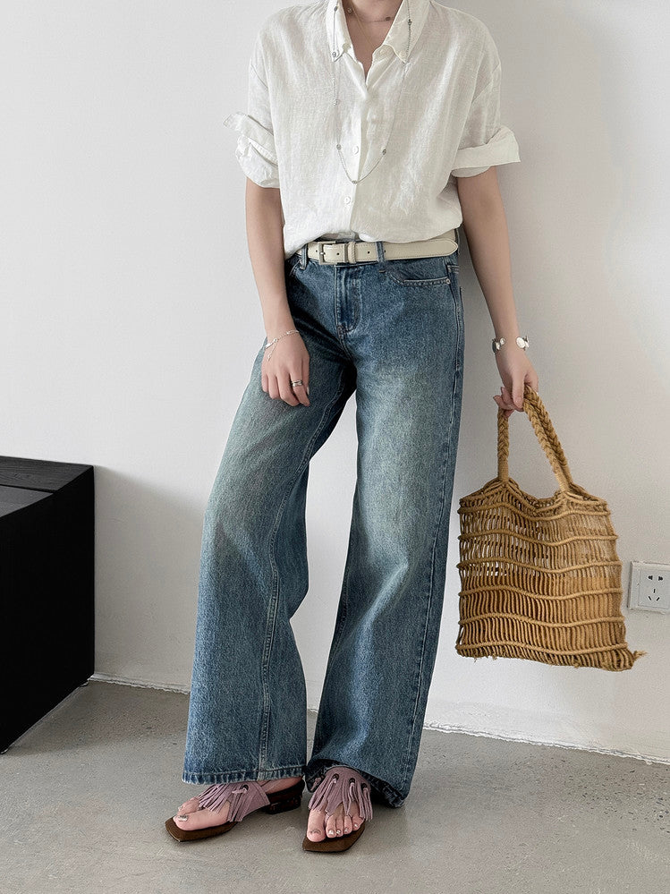 Karin Luna  Tassel Series~Spot Goods  In-stock Clip-toe Square Toe Sandals