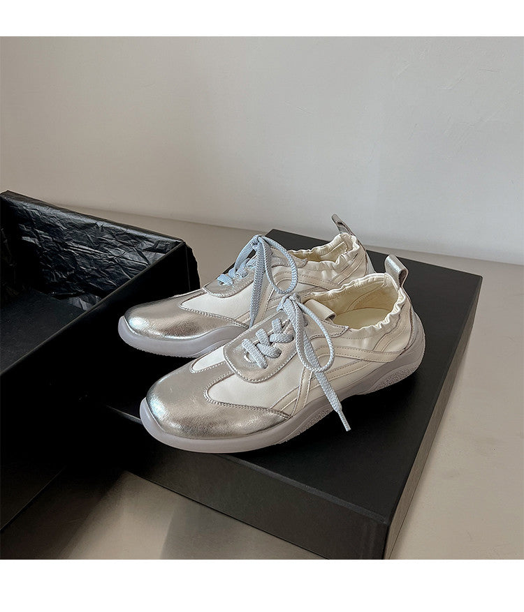 Karin Luna Casual Shoes Series~  In Stock Hot-Selling Versatile Lace-Up Deep Mouth Flats
