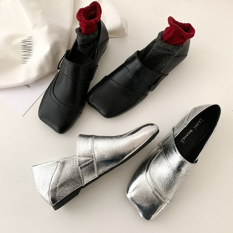 Karin Luna Casual Shoes Series~  In Stock Hot-Selling Versatile Lace-Up Thick-Soled Deep Mouth Single Shoes